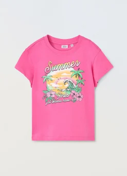 Blukids T-shirt in puro cotone ragazza- T-shirt