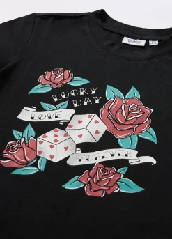 Blukids T-shirt in puro cotone ragazza- T-shirt