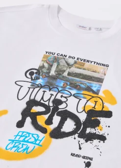 Blukids T-shirt in puro cotone ragazzo- T-shirt