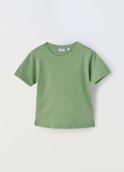Blukids T-shirt in puro cotone slub bambino-Bambino T-shirt