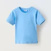 Blukids T-shirt in puro cotone slub bambino-Bambino T-shirt