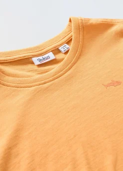 Blukids T-shirt in puro cotone slub bambino-Bambino T-shirt