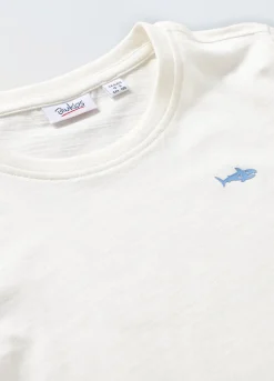 Blukids T-shirt in puro cotone slub bambino-Bambino T-shirt