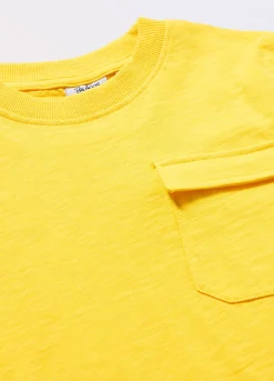 Blukids T-shirt in puro cottone slub bambino-Bambino T-shirt