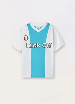 Blukids T-shirt in tessuto soccer bambino-Bambino T-shirt