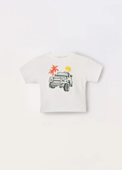 Blukids T-shirt jersey stretch neonato- T-shirt