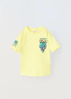 Blukids T-shirt Marvel in puro cotone bambino-Bambino T-shirt