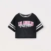 Blukids T-shirt mesh con stampa ragazza- T-shirt