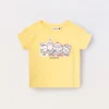Blukids T-shirt Minions in puro cotone bambina- T-shirt