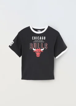Blukids T-shirt NBA in puro cotone ragazzo- T-shirt