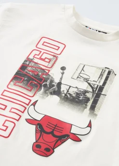Blukids T-shirt NBA in puro cotone ragazzo- T-shirt