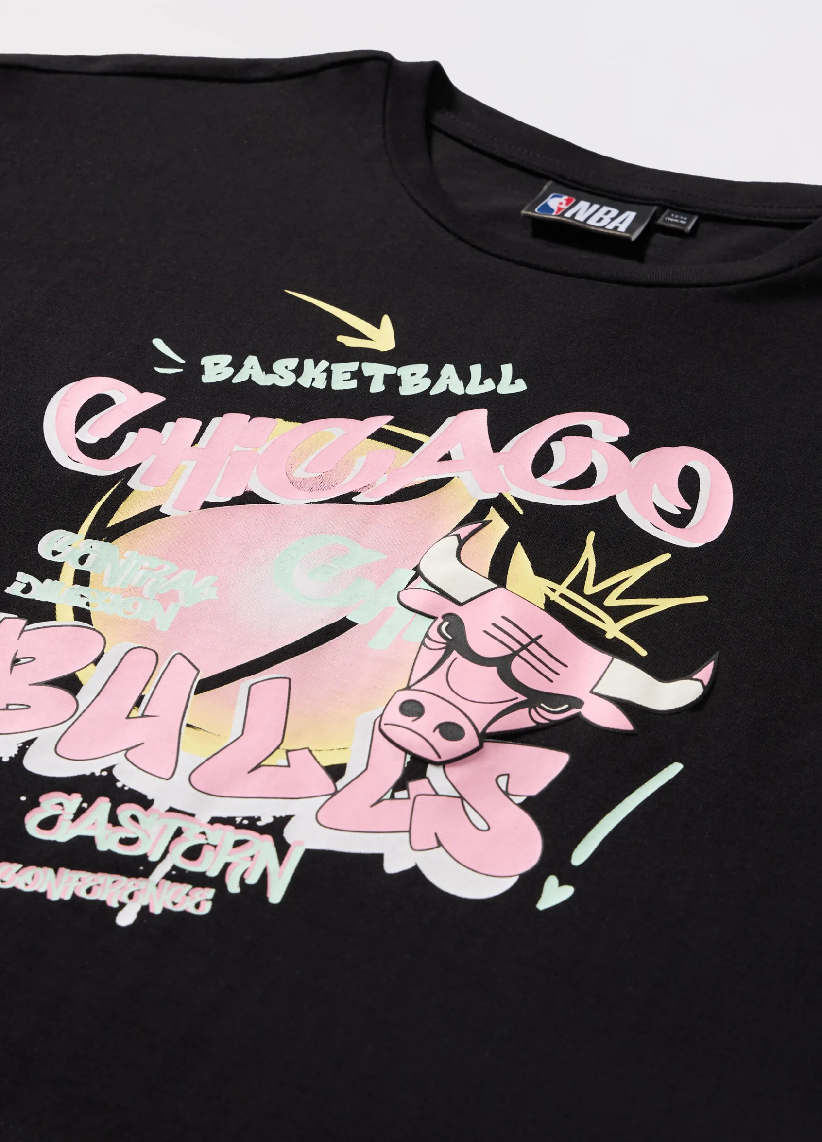 Blukids T-shirt NBA in puro cotone ragazza- T-shirt