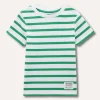 Blukids T-shirt rigata on cotone stretch ragazza- T-shirt