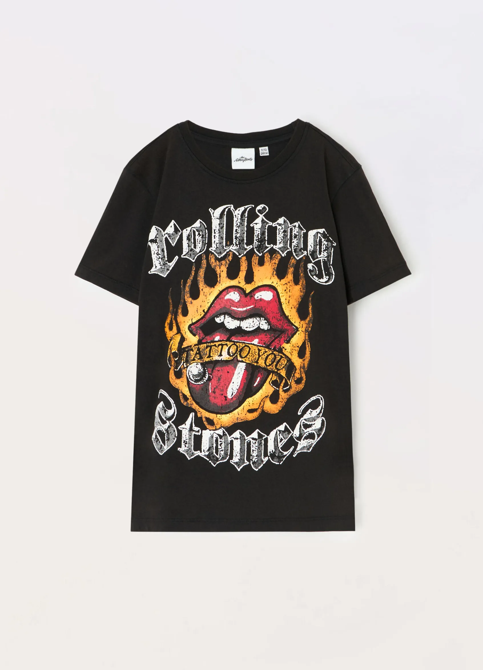 Blukids T-shirt Rolling Stones in puro cotone ragazzo- T-shirt