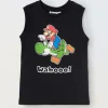 Blukids T-shirt smanicata in jersey di puro cotone bambino-Bambino T-shirt