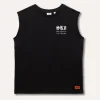 Blukids T-shirt smanicata in puro cotone ragazzo- T-shirt