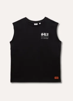Blukids T-shirt smanicata in puro cotone ragazzo- T-shirt