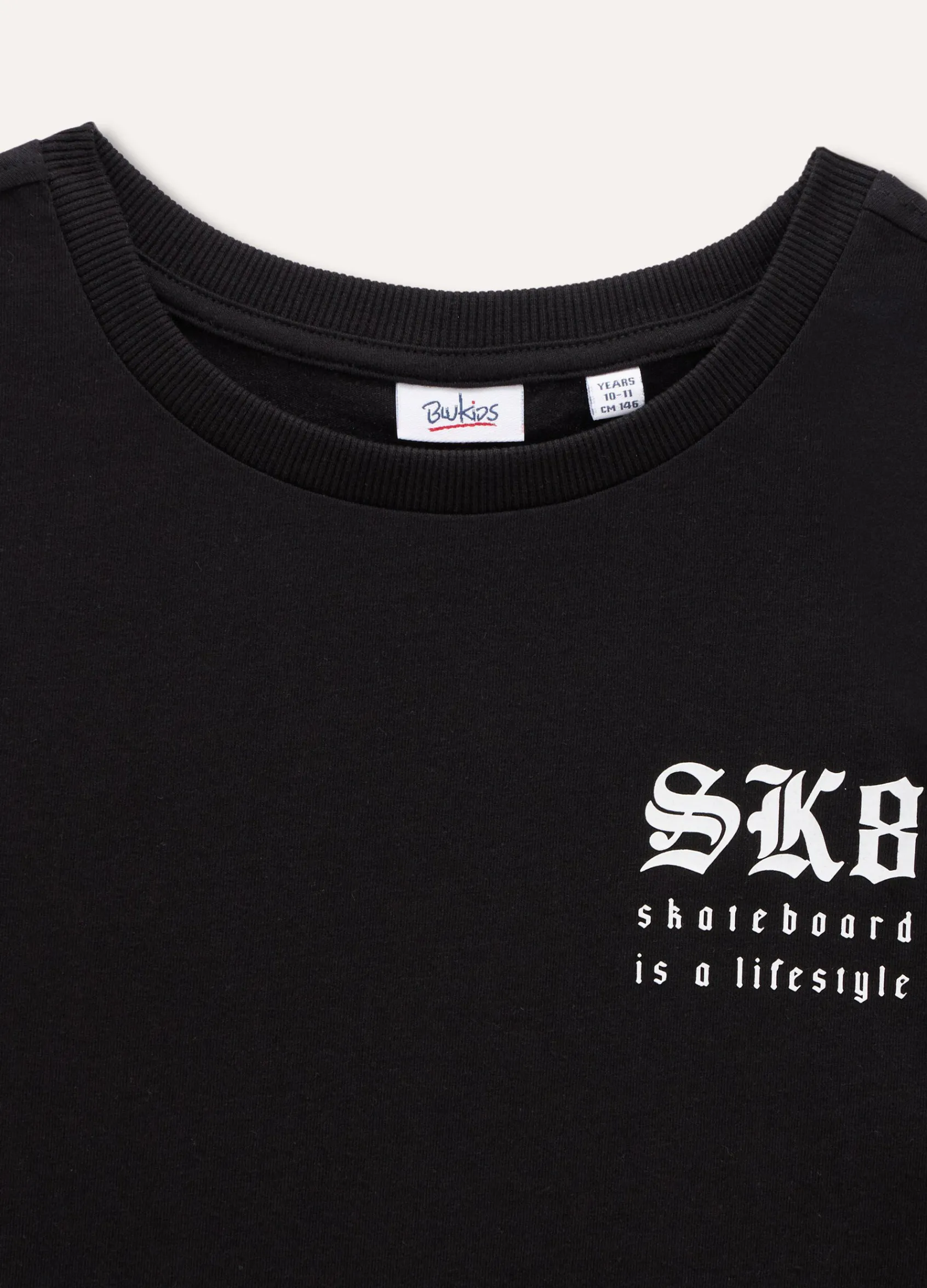 Blukids T-shirt smanicata in puro cotone ragazzo- T-shirt