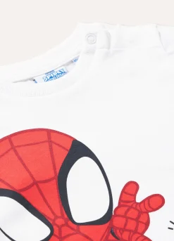Blukids T-shirt Spider-Man in puro cotone neonato- T-shirt