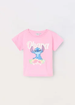 Blukids T-shirt Stitch in puro cotone bambina- T-shirt