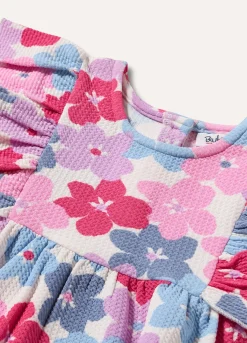Blukids Vestitino con rouches neonata- Vestitini