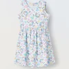Blukids Vestito in cotone stretch bambina- Vestiti