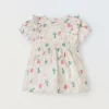 Blukids Vestito in jersey di cotone stretch neonata- Vestitini