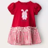 Blukids Vestito in jersey di cotone stretch neonata- Vestitini