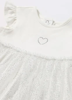 Blukids Vestito in jersey di cotone stretch neonata- Vestitini