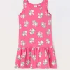 Blukids Vestito in jersey di puro cotone bambina- Vestiti