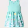 Blukids Vestito in jersey di puro cotone bambina- Vestiti