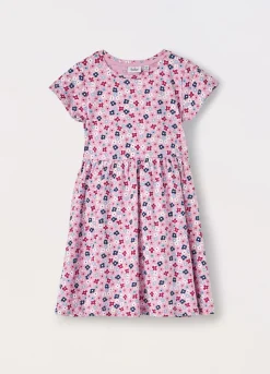 Blukids Vestito in jersey di puro cotone bambina- Vestiti