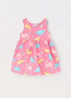 Blukids Vestito in jersey di puro cotone neonata- Vestitini