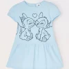 Blukids Vestito in jersey di puro cotone neonata- Vestitini