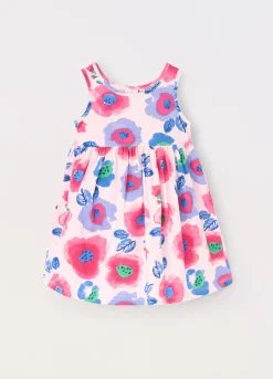 Blukids Vestito in jersey di puro cotone neonata- Vestitini