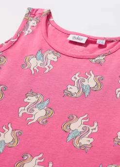 Blukids Vestito in jersey di puro cotone bambina- Vestiti