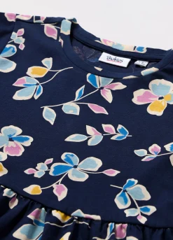 Blukids Vestito in jersey di puro cotone bambina- Vestiti
