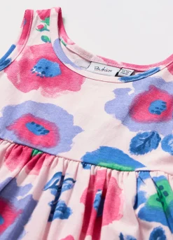 Blukids Vestito in jersey di puro cotone neonata- Vestitini