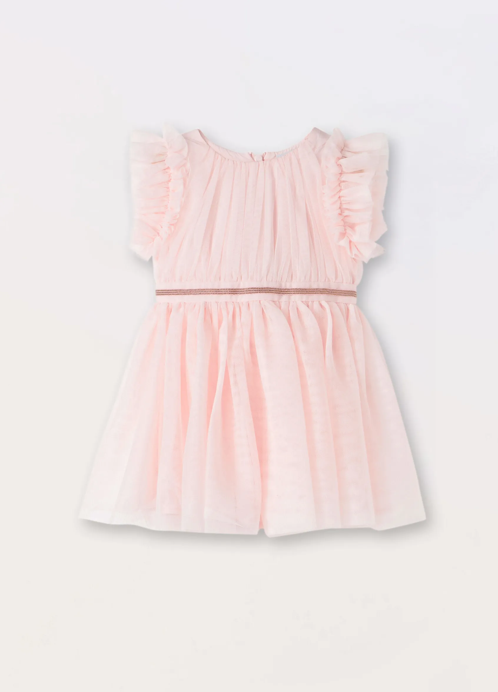 Blukids Vestito in mesh neonata- Vestitini