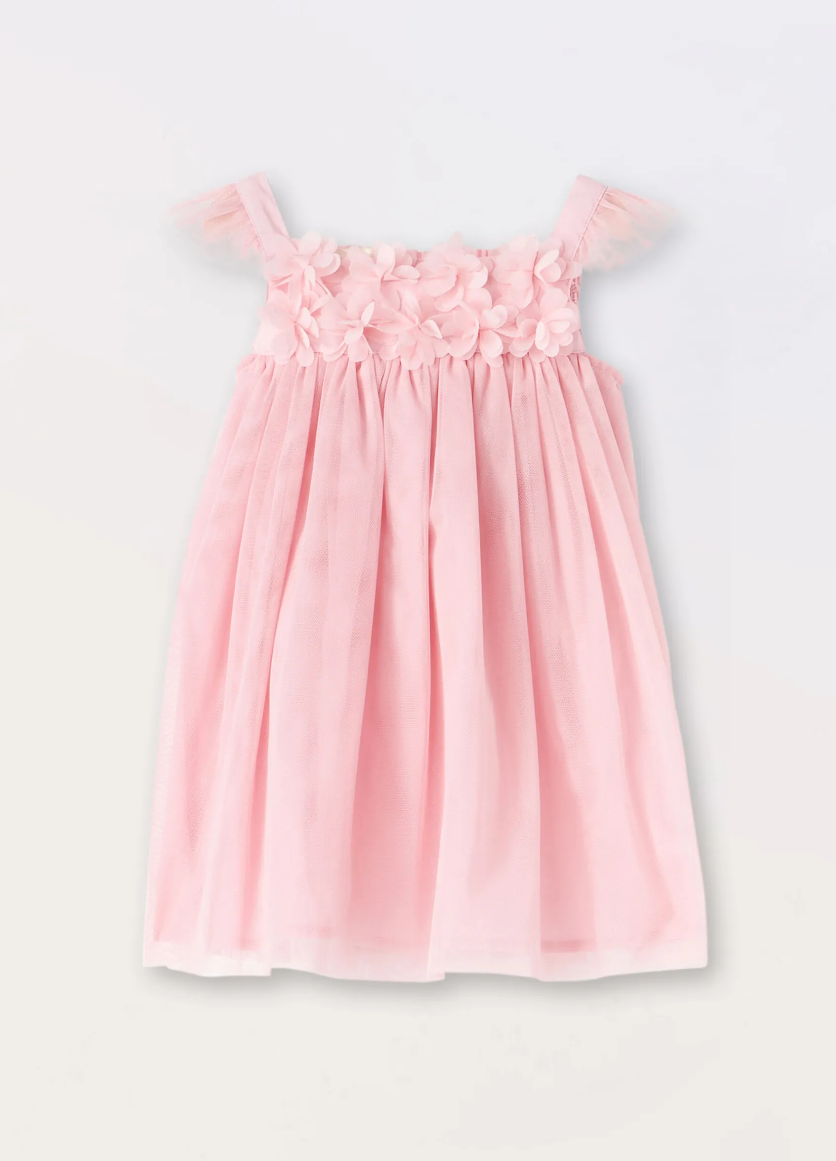 Blukids Vestito in mesh neonata- Vestitini