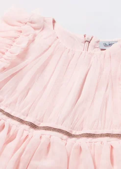 Blukids Vestito in mesh neonata- Vestitini
