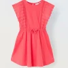 Blukids Vestito in puro cotone bambina- Vestiti