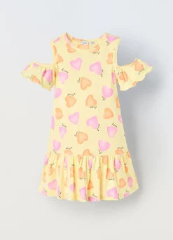 Blukids Vestito in puro cotone bambina- Vestiti