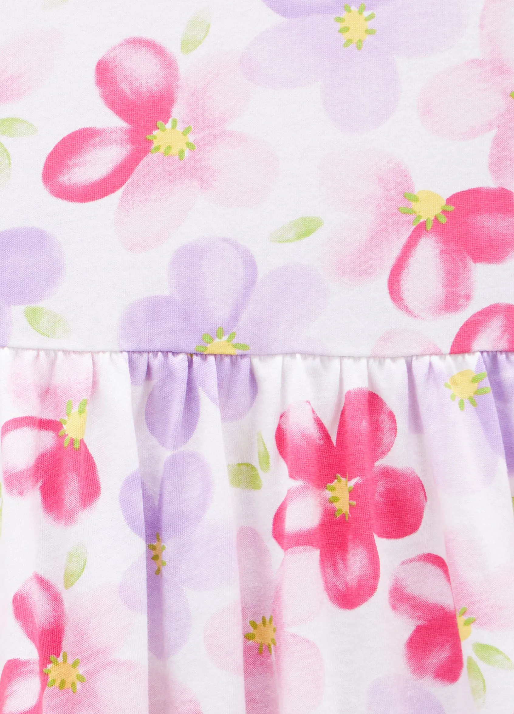 Blukids Vestito in puro cotone bambina- Vestiti