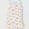 Blukids Vestito in puro cotone neonata- Vestitini