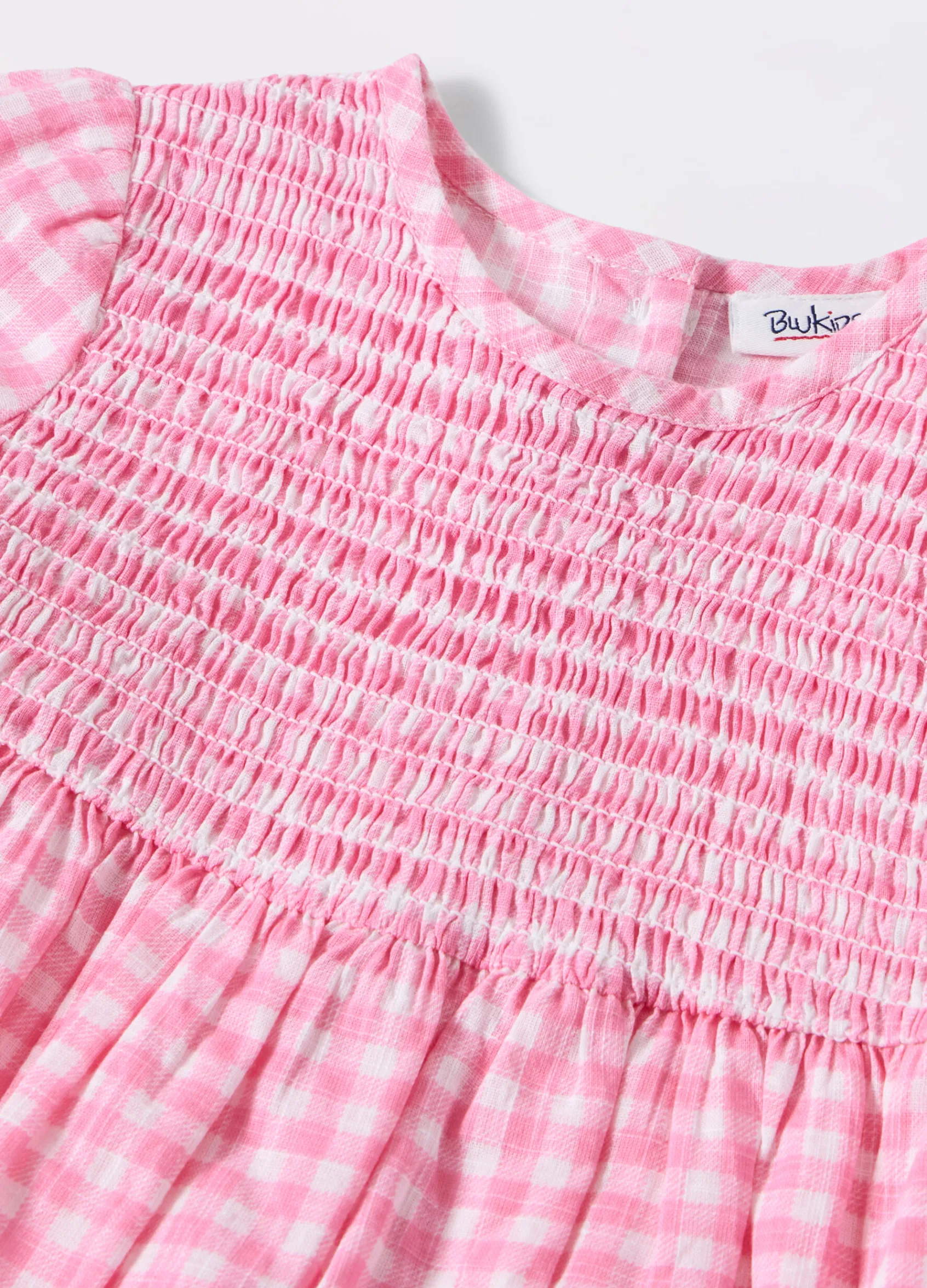 Blukids Vestito in puro cotone neonata- Vestitini
