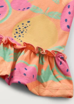 Blukids Vestito in puro cotone neonata- Vestitini