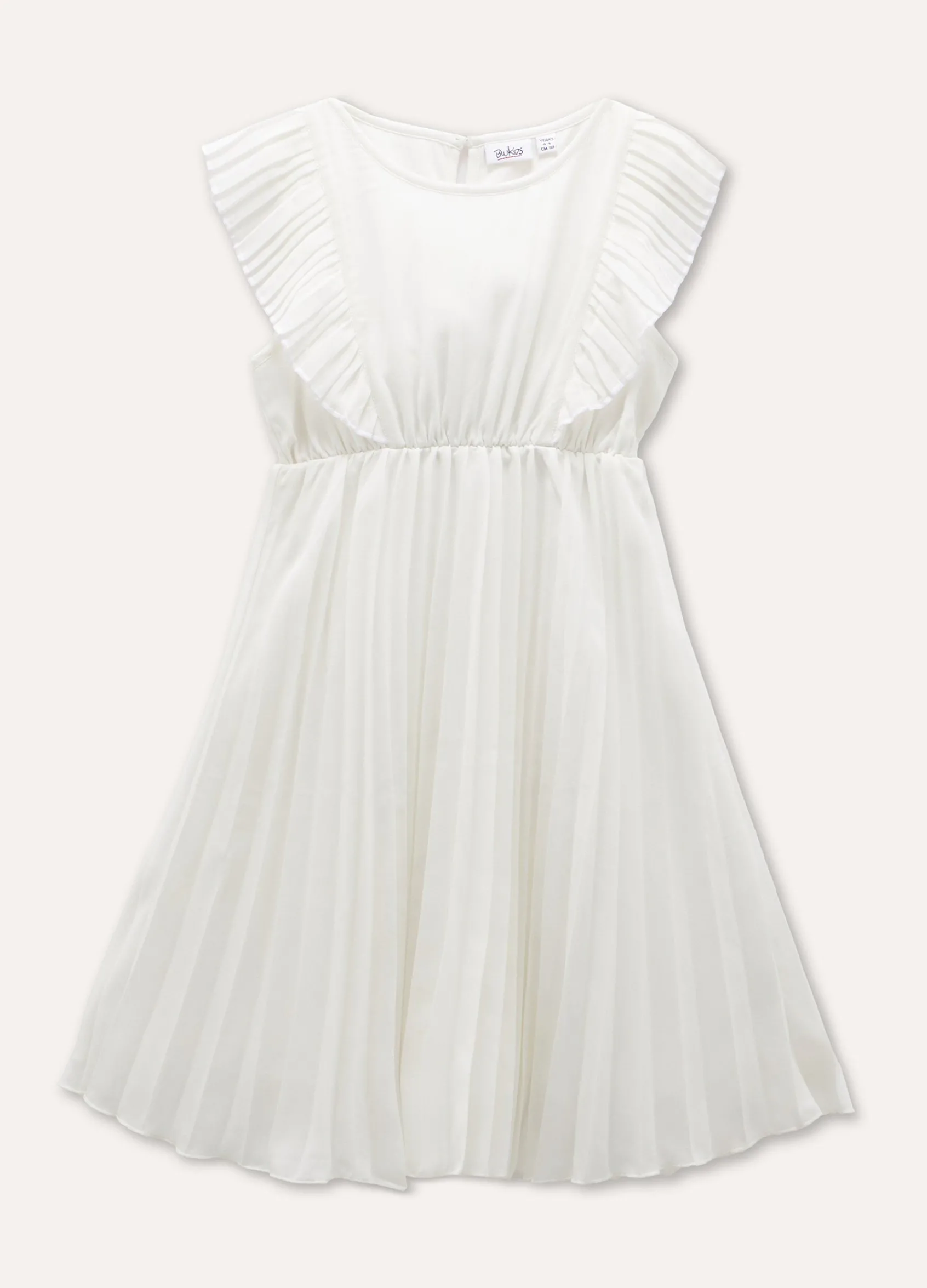Blukids Vestito plissettato bambina- Vestiti